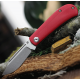 Couteau Kansept Bevy Red Manche G10 Lame Acier 154CM Slip Joint KT2026S2 - Livraison Gratuite