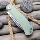 Couteau Kansept Wedge Jade Manche G10 Lame Acier 154CM Lockback KT2026B6 - Livraison Gratuite