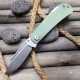 Couteau Kansept Wedge Jade Manche G10 Lame Acier 154CM Lockback KT2026B6 - Livraison Gratuite