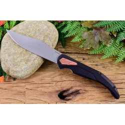 Couteau Navaja Kershaw Strata Lame D2 Manche G10/Acier IKBS Framelock Clip KS2076 - Livraison Gratuite 