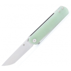 Couteau Kansept Foosa Jade Manche G10 Lame Acier 154CM Slip Joint KT2020T4 - Livraison Gratuite