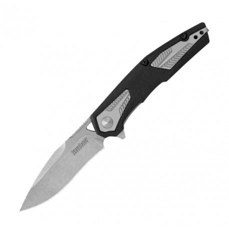 Couteau Kershaw Tremolo A/O Lame Acier 4Cr14 Manche GFN Linerlock Clip KS1390 - Livraison Gratuite