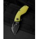 Couteau Bestech Lizard Lime Green Lame Acier D2 Black Manche G10 IKBS Linerlock Clip BTKG39F - Livraison Gratuite