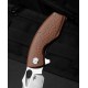 Couteau Bestech Lizard Green Orange Lame Acier D2 Satin Manche G10 IKBS Linerlock Clip BTKG39B - Livraison Gratuite