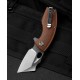 Couteau Bestech Lizard Green Orange Lame Acier D2 Satin Manche G10 IKBS Linerlock Clip BTKG39B - Livraison Gratuite