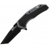 Couteau Smith&Wesson Shield A/O Lame Tanto 8Cr13MoV Manche Caoutchouc Linerlock Clip SW1147101 - Livraison Gratuite 