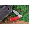 Couteau Canif Rough Rider Cub Red Bone Lame Acier 440 Manche Os Lockback RR2227 - Livraison Gratuite