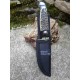 Couteau de Chasse Skinner Lame Acier 440 Manche Résine Etui Nylon Frost Cutlery FSW602SBR - Livraison Gratuite