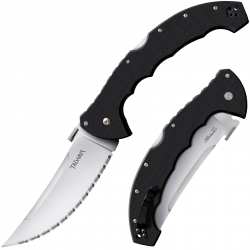 Couteau Cold Steel Talwar Acier S35VN Serrated Manche G-10 Tri-Ad Lock CS21TBXS - Livraison Gratuite