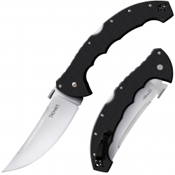 GRAND Couteau Cold Steel Talwar Acier S35VN Plain Manche G-10 Tri-Ad Lock CS21TBX - Livraison Gratuite