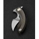 BTKT2103J Bestech Knives Strelit Damascus Blade Bronze Titanium Handle Framelock Clip – Livraison Gratuite