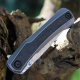 Couteau Kansept Kratos Damas Manche FibreCarbone/Titane IKBS Clip K1024A5 - Livraison Gratuite
