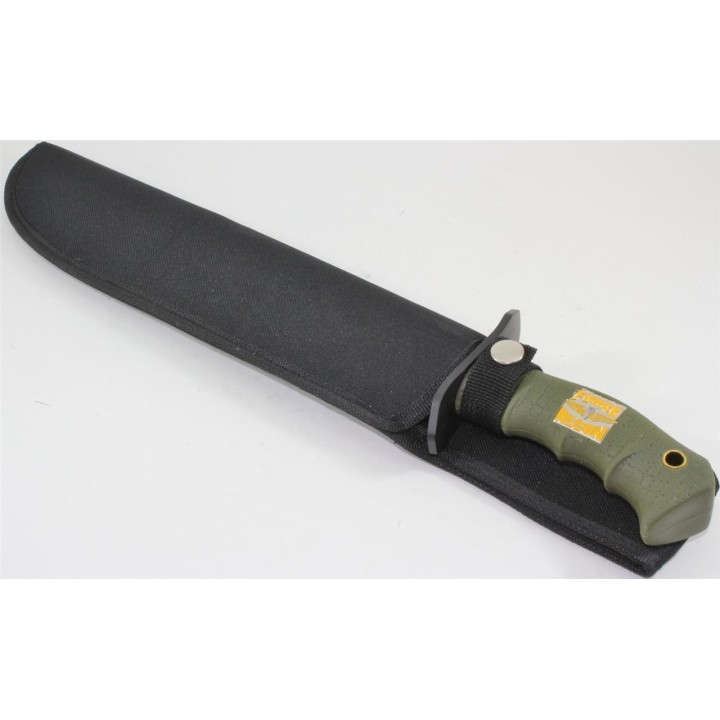 Couteau de Combat Survie United Marine Recon Bowie Machette Lame Acier AUS-6 Serrated UC2863 - Livraison Gratuite