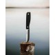 Couteau Marttiini MFT Lame Acier Inox Manche G10 Etui Cuir Made Finlande MN354010 - Livraison Gratuite
