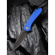 Couteau CIVIVI Elementum Blue Lame Acier D2 Black Manche G-10 IKBS Clip CIVC907X - Livraison Gratuite