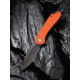 Couteau CIVIVI Elementum Orange Lame Acier D2 Black Manche G-10 IKBS Clip CIVC907Y- Livraison Gratuite