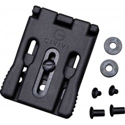 CIVCA04A Lot de 3 CIVIVI Tek-Lok CA-04A Bob Terzuola T-Clip (Clip de ceinture compatible Tek-Lok) - Livraison Gratuite