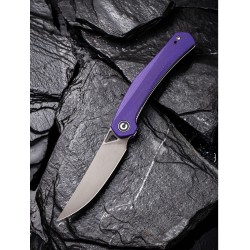 Couteau CIVIVI Lazar Purple Lame Acier 10Cr15CoMoV Manche G10 Bearings Liner Loc CIVC200132 - Livraison Gratuite