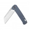 Couteau QSP Knife Penguin Ti Blue Lame Acier 154CM Manche Titane IKBS Framelock Clip QS130R - Livraison Gratuite