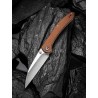Couteau CIVIVI Hadros Brown Lame Acier 10Cr15CoMoV Manche Micarta IKBS Linerlock Clip CIVC200042 - Livraison Gratuite