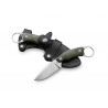 Couteau Karambit LionSteel H2 Lame Acier M390 Manche Green Micarta Etui Cuir Made Italy LSTH2CVG - Livraison Gratuite