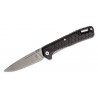 Couteau Gerber Zilch Black Lame Acier 7Cr17MoV Manche GRN Linerlock Clip G1878 - Livraison Gratuite