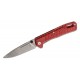 Couteau Gerber Zilch Red Lame Acier 7Cr17MoV Manche GRN Linerlock Clip G1882 - Livraison Gratuite