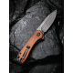 Couteau CIVIVI C907 Elementum Damas Manche Cuibourtia IKBS Linerlock Clip CIVC907DS2 - Livraison Gratuite