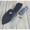 Couteau Cudeman Huracan Lame Acier N690 Manche Micarta Etui Cuir Made In Spain CUD205M - Livraison Gratuite