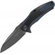 Couteau Kershaw Natrix Carbon Fiber A/O Acier 8Cr13MoV Manche Black G-10/Fibre de Carbone KS7007CF - Livraison Gratuite