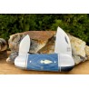 Couteau Bouledogue Rhino Toe Micarta 2 Lames en Acier D2 Rough Ryder RRR006 - Livraison Gratuite