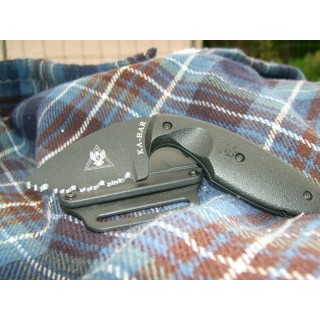 Couteau Ka-Bar TDI Law Enforcement Knife Acier AUS-8 Serrated Manche Zytel Made In USA KA1481 - Livraison Gratuite