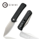 Couteau CIVIVI Relic Black Manche G10 Lame Nitro-V IKBS Linerlock Clip CIVC20077B1 - Livraison Gratuite