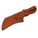 Couteau Karambit Damas Lame 256 Couches Manche Corne & Os Etui Cuir DM1295BO - Livraison Gratuite