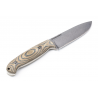 Couteau Bradford Guardian 5.5 3D G-Wood Lame Acier N690 Manche G10 Etui Cuir Made In USA BRAD55S115 - Livraison Gratuite