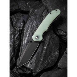 Couteau CIVIVI Brazen Jade Lame Acier 14C28N Manche G10 Linerlock Clip IKBS CIVC2023E - Livraison Gratuite