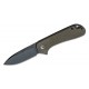 Couteau CIVIVI Elementum Green Lame Acier D2 Manche Micarta Linerlock Clip CIVC907Z - Livraison Gratuite