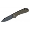 Couteau CIVIVI Elementum Green Lame Acier D2 Manche Micarta Linerlock Clip CIVC907Z - Livraison Gratuite