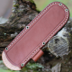 Couteau Bark River Aurora Natural Manche Micarta Lame Acier A2 Etui Cuir Made In USA BA06115MNC - Livraison Gratuite