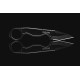 Couteau de Cou Karambit Flagrant Beard Havoc Black Lame Acier Carbone 1095 Etui Kydex Made In USA FBFHAV02 - Livraison Gratuite