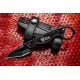 Couteau de Cou Karambit Flagrant Beard Havoc Black Lame Acier Carbone 1095 Etui Kydex Made In USA FBFHAV02 - Livraison Gratuite