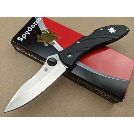 Couteau Spyderco Centofante III 3 Acier VG10 Manche Zytel Made In Japan SC66PBK3 - Livraison Gratuite