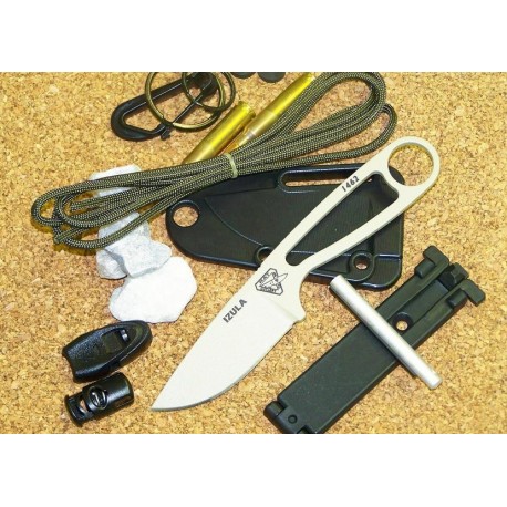 RAT CUTLERY ESEE Izula Desert Tan Knife w/ Kit Model RCIDTK COUTEAU DE COMBAT