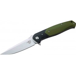 Couteau Bestech Knives Swordfish Green Lame Acier D2 Manche G-10 IKBS Linerlock BTKG03A - Livraison Gratuite