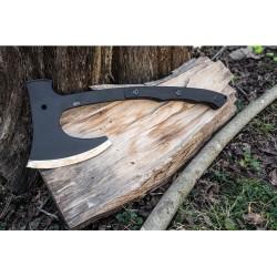 Hache Tomahawk APOC Survival Barrens Lame Acier 9260 Manche G10 Etui Kydex DRK35551 - Livraison Gratuite