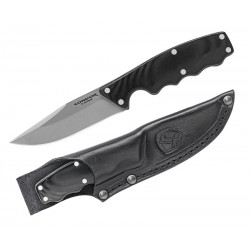 Couteau Condor Credo Lame Acier 420HC Manche G10 Etui Cuir Made El Salvador CTK11935SS - Livraison Gratuite