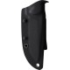 Couteau Bushcraft Chasse Defcon Lame Acier D2 Manche Black/Orange G10 Etui Kydex TD007SL - Livraison Gratuite