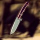 Couteau Bushcraft Chasse Defcon Lame Acier D2 Manche Black/Orange G10 Etui Kydex TD007SL - Livraison Gratuite