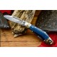 Couteau Rough Ryder Dogleg Canoe Denim Manche Micarta 2 Lames Carbone T10 RR2189 - Livraison Gratuite