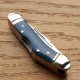 Couteau Rough Ryder Dogleg Canoe Denim Manche Micarta 2 Lames Carbone T10 RR2189 - Livraison Gratuite